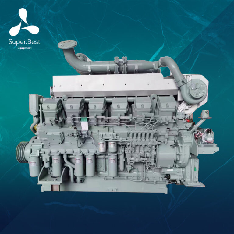 Mitsubishi S12R Diesel Generator Set